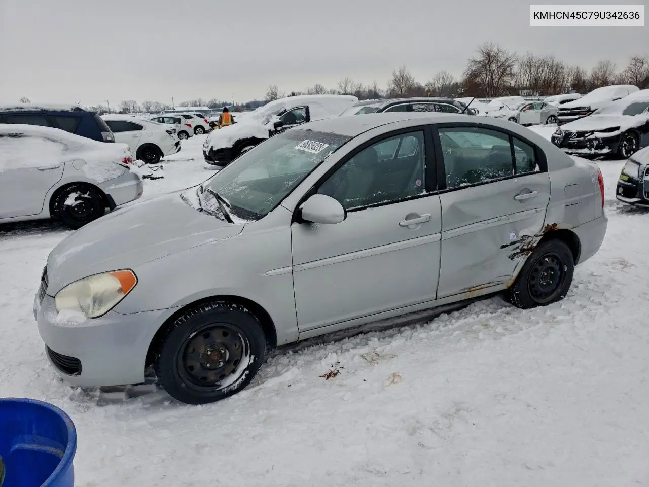 KMHCN45C79U342636 2009 Hyundai Accent Gls
