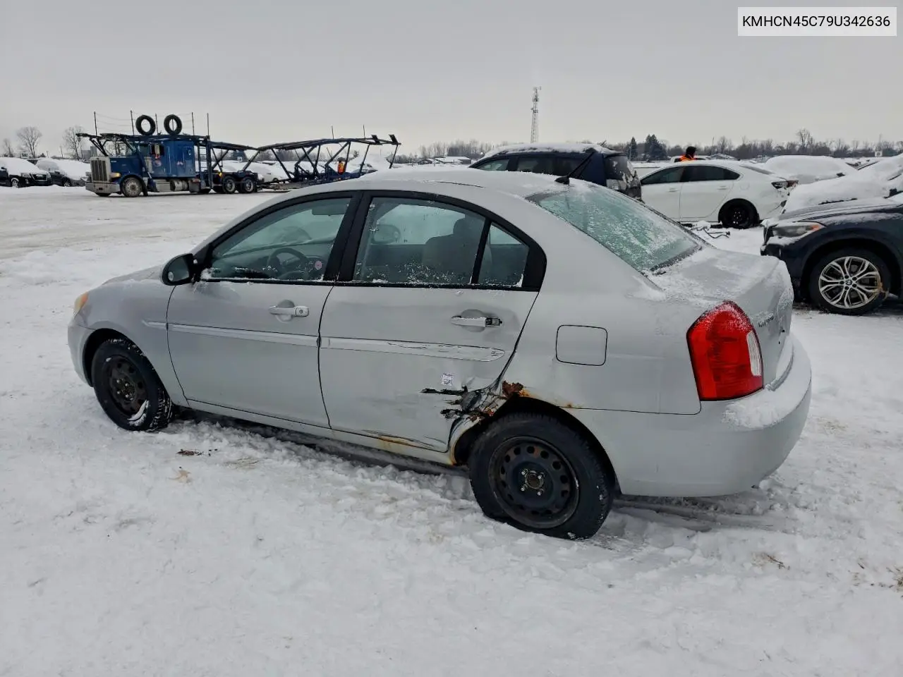 KMHCN45C79U342636 2009 Hyundai Accent Gls