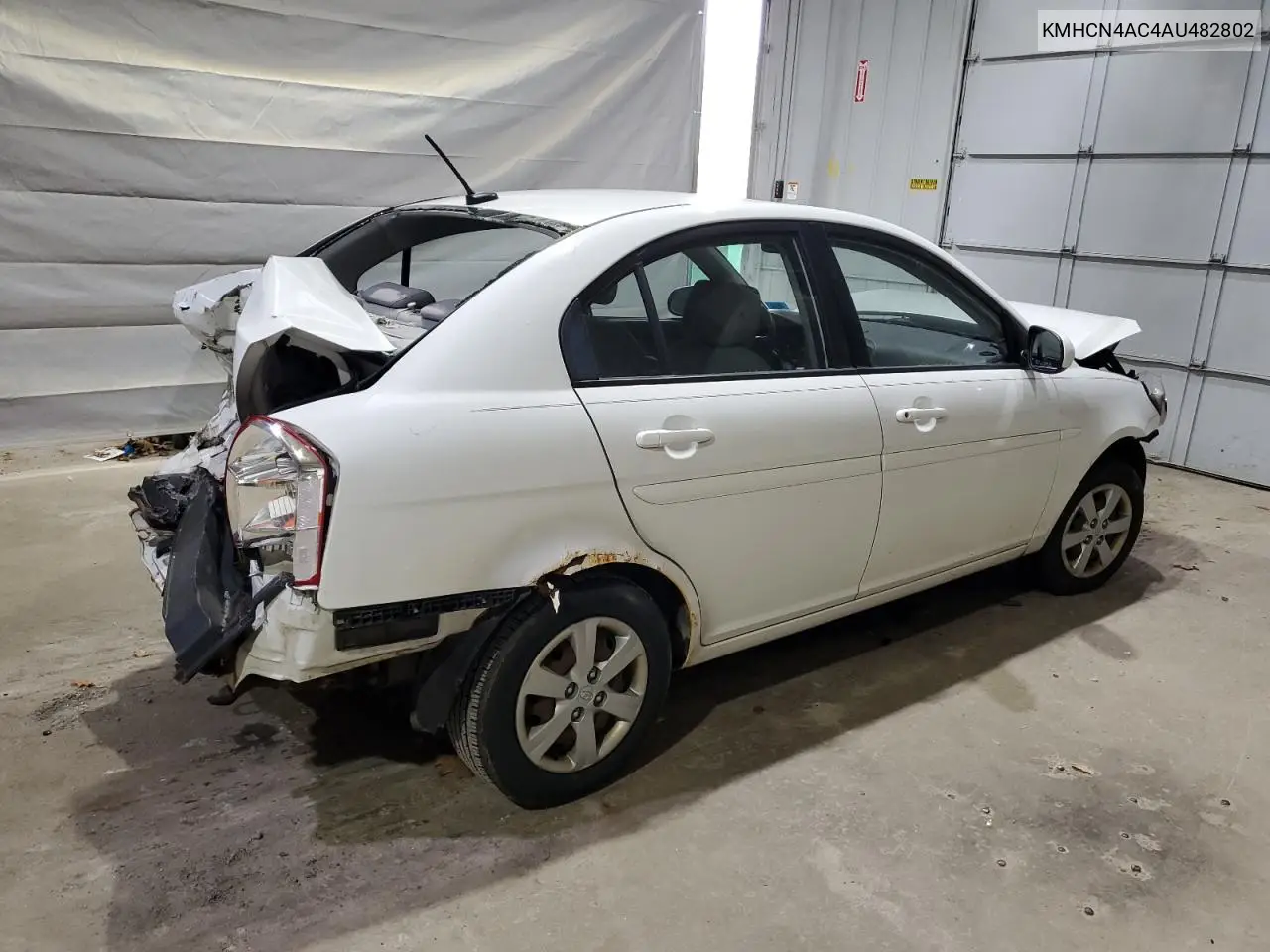 KMHCN4AC4AU482802 2010 Hyundai Accent Gls