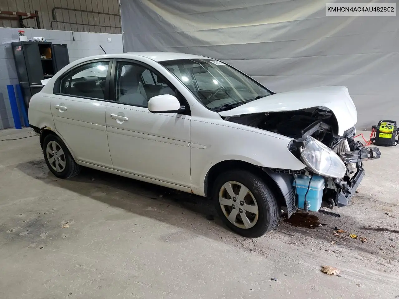 KMHCN4AC4AU482802 2010 Hyundai Accent Gls