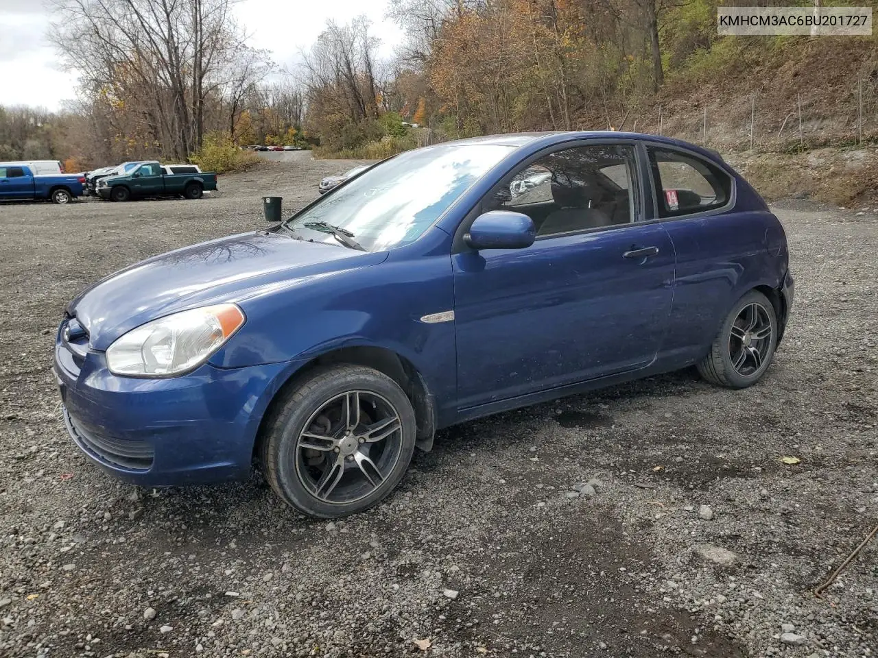 KMHCM3AC6BU201727 2011 Hyundai Accent