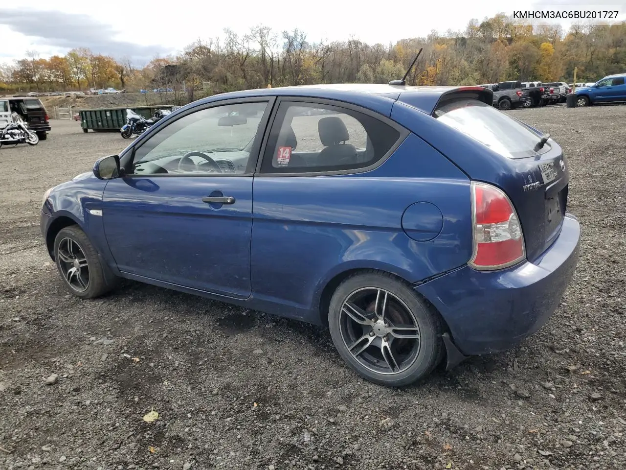 KMHCM3AC6BU201727 2011 Hyundai Accent