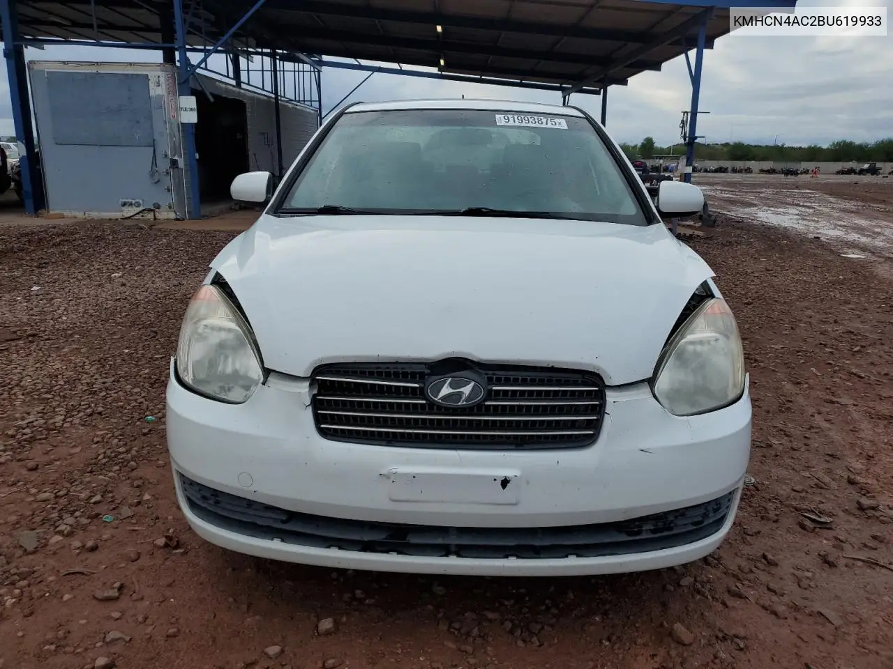 KMHCN4AC2BU619933 2011 Hyundai Accent Gls