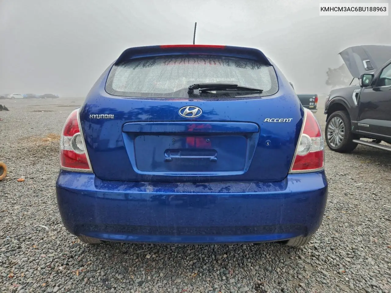 KMHCM3AC6BU188963 2011 Hyundai Accent Gl