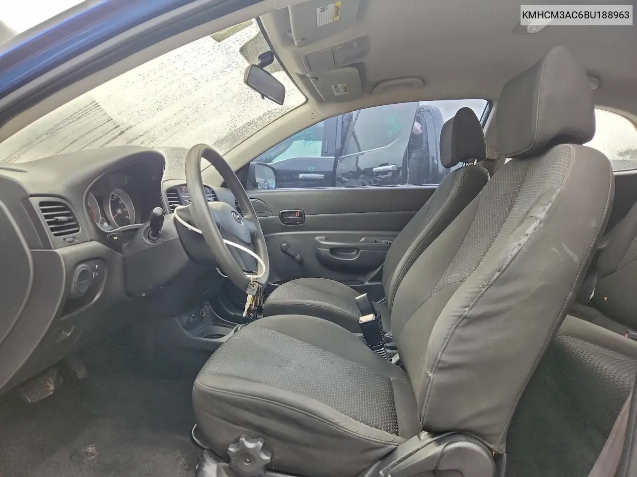 KMHCM3AC6BU188963 2011 Hyundai Accent Gl