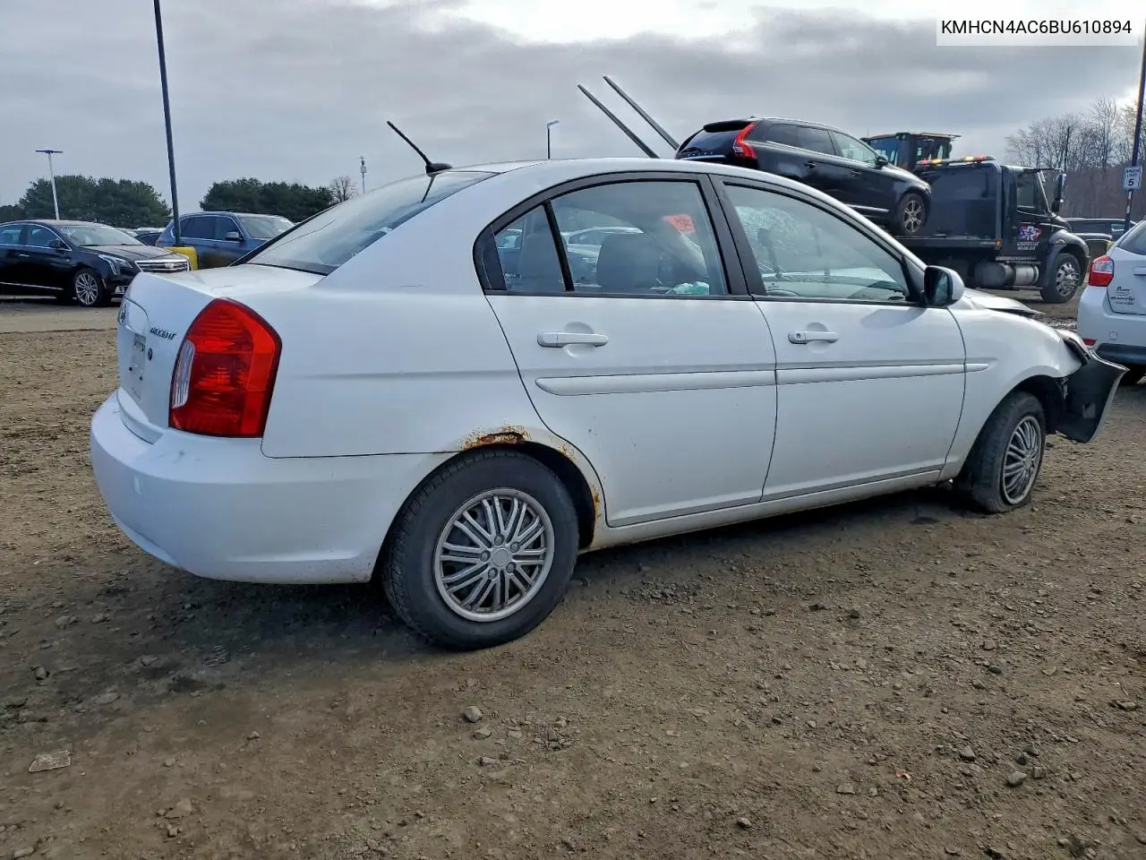 KMHCN4AC6BU610894 2011 Hyundai Accent Gls