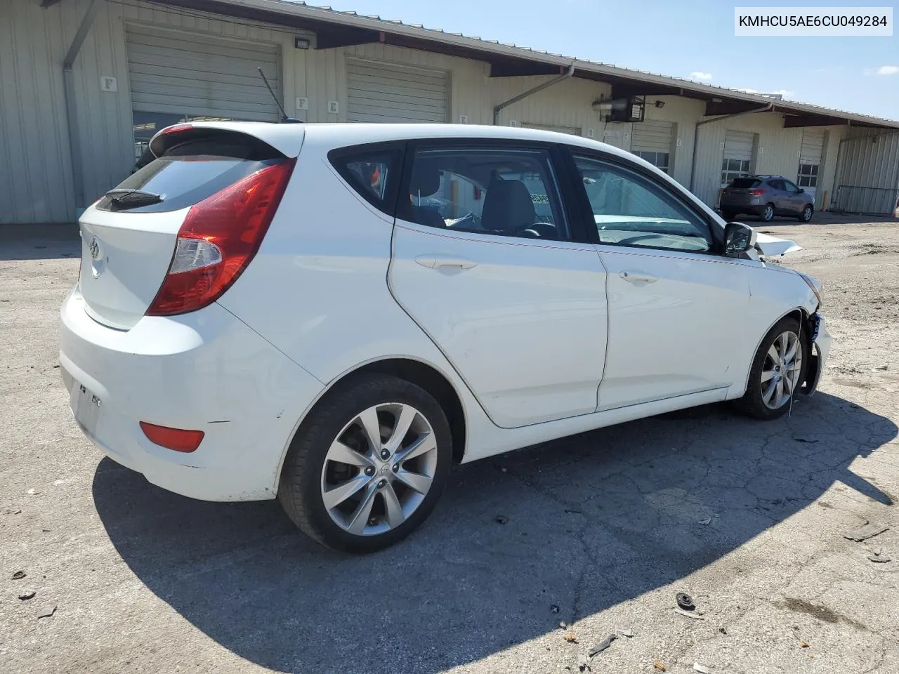 2012 Hyundai Accent Gls VIN: KMHCU5AE6CU049284 Lot: 55294294