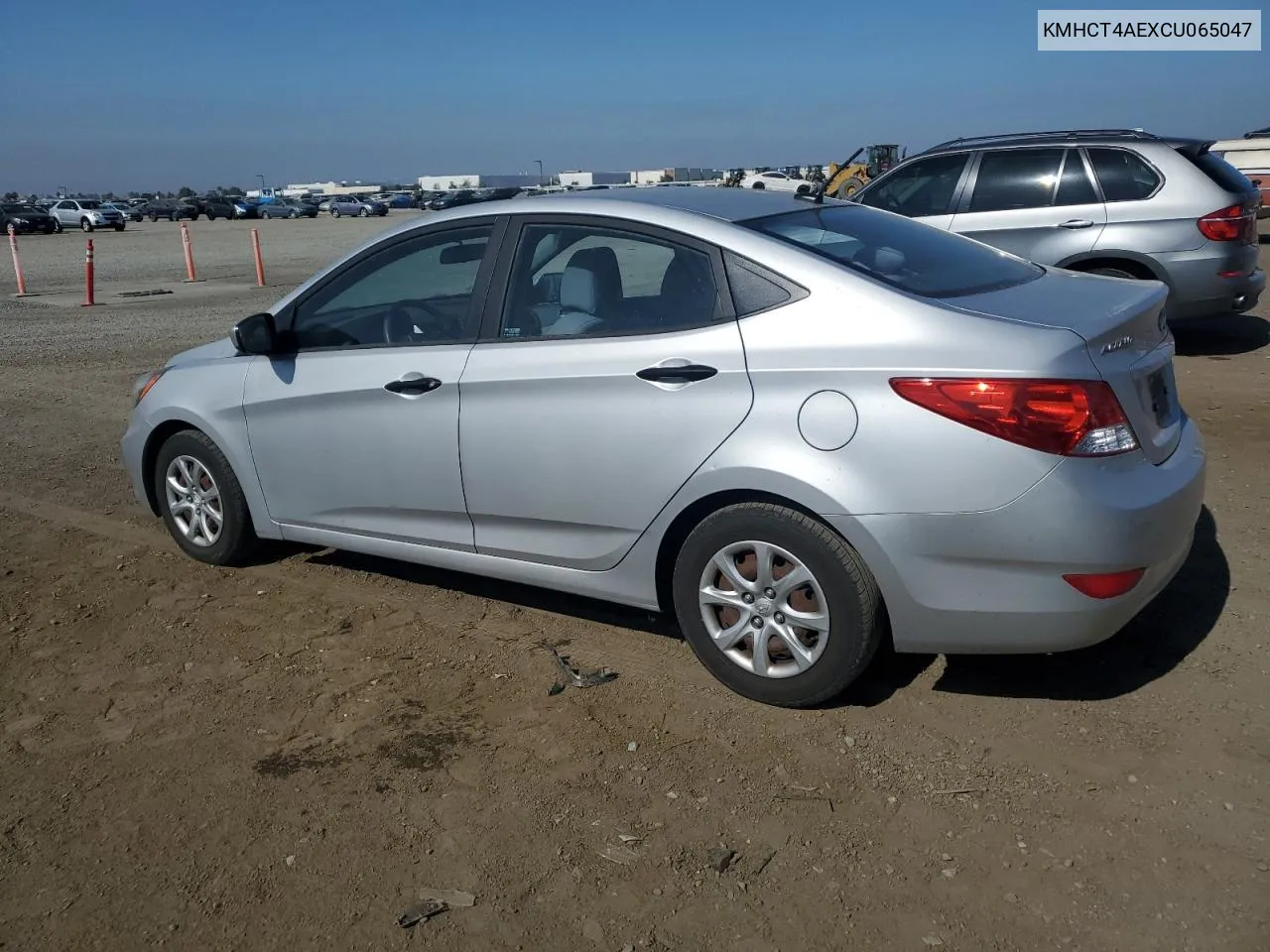 2012 Hyundai Accent Gls VIN: KMHCT4AEXCU065047 Lot: 67315654