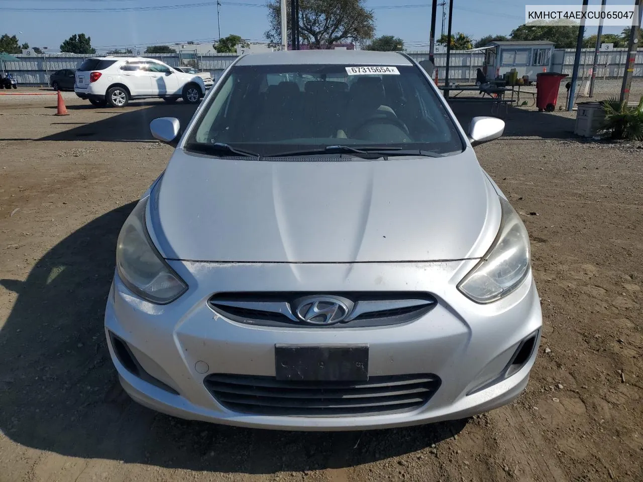 KMHCT4AEXCU065047 2012 Hyundai Accent Gls