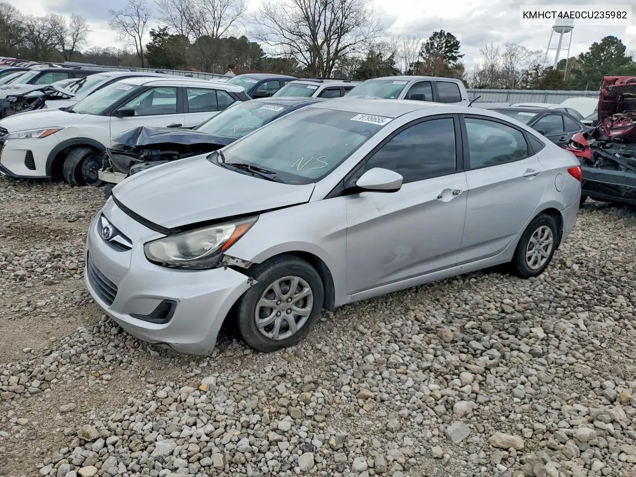 KMHCT4AE0CU235982 2012 Hyundai Accent Gls