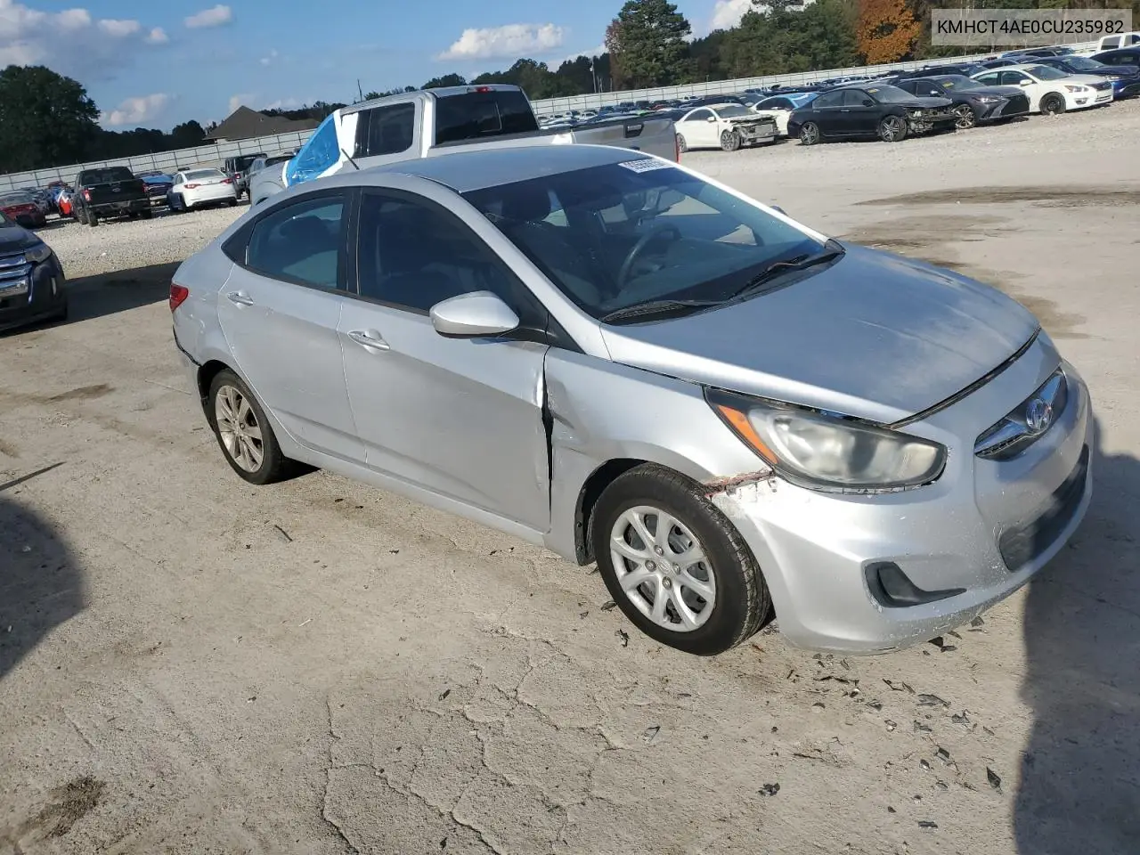 KMHCT4AE0CU235982 2012 Hyundai Accent Gls