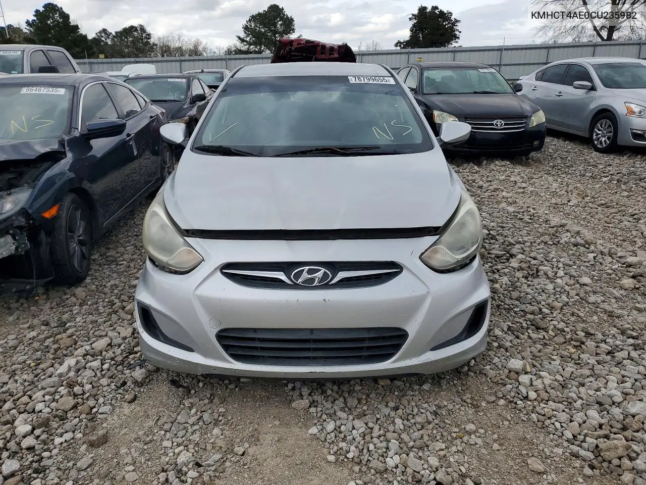 KMHCT4AE0CU235982 2012 Hyundai Accent Gls
