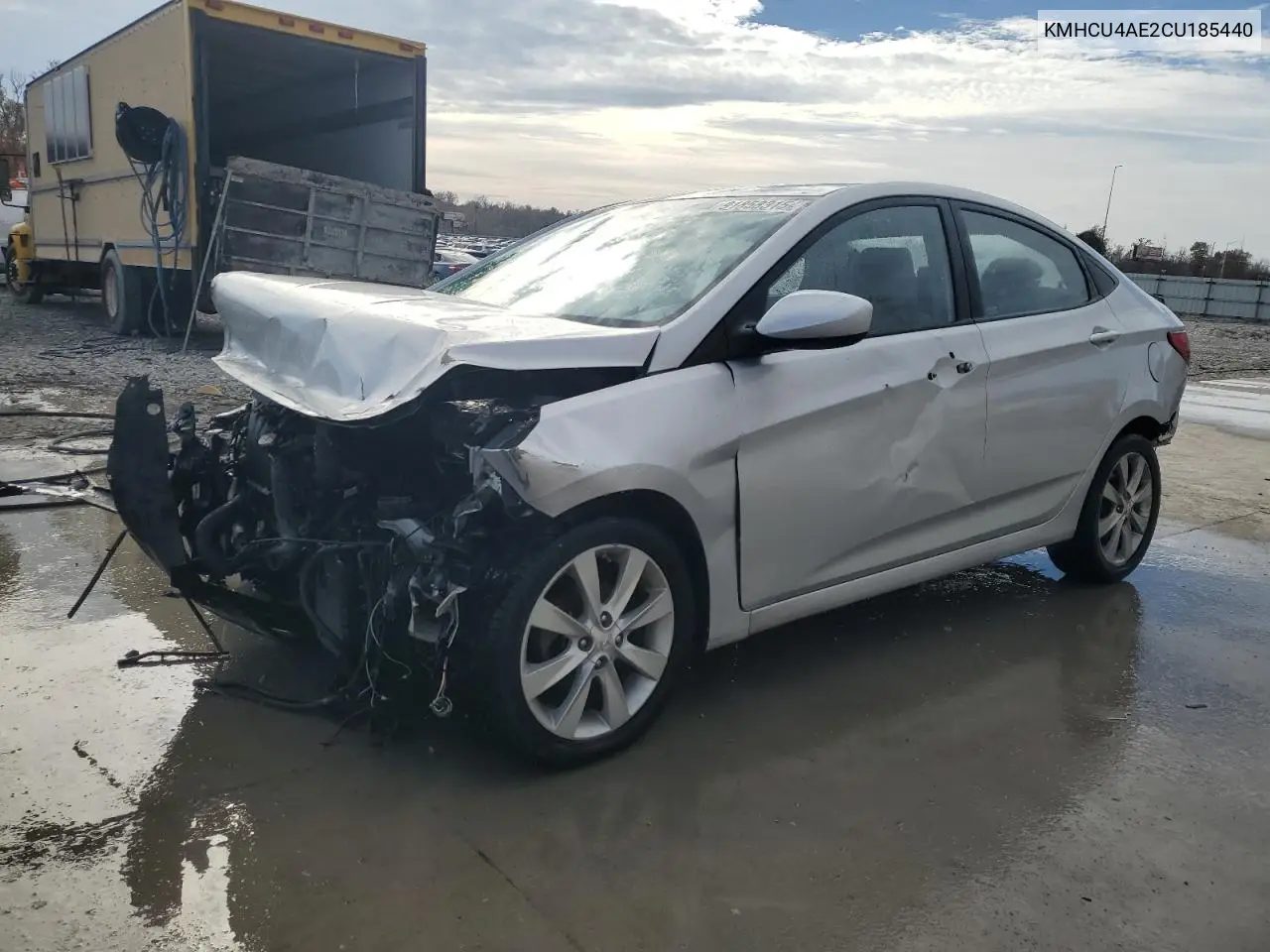 KMHCU4AE2CU185440 2012 Hyundai Accent Gls