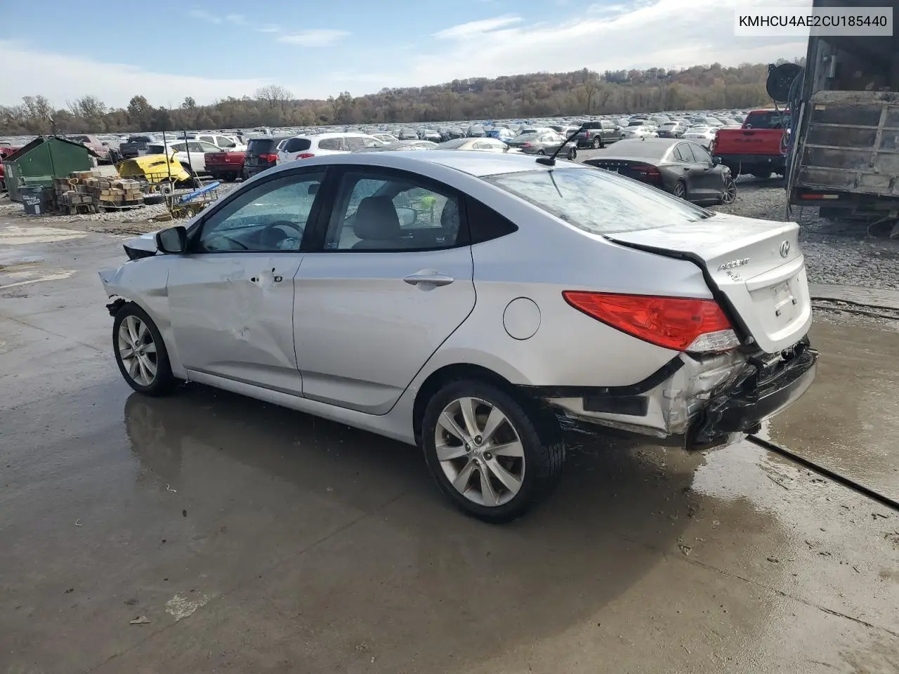 KMHCU4AE2CU185440 2012 Hyundai Accent Gls