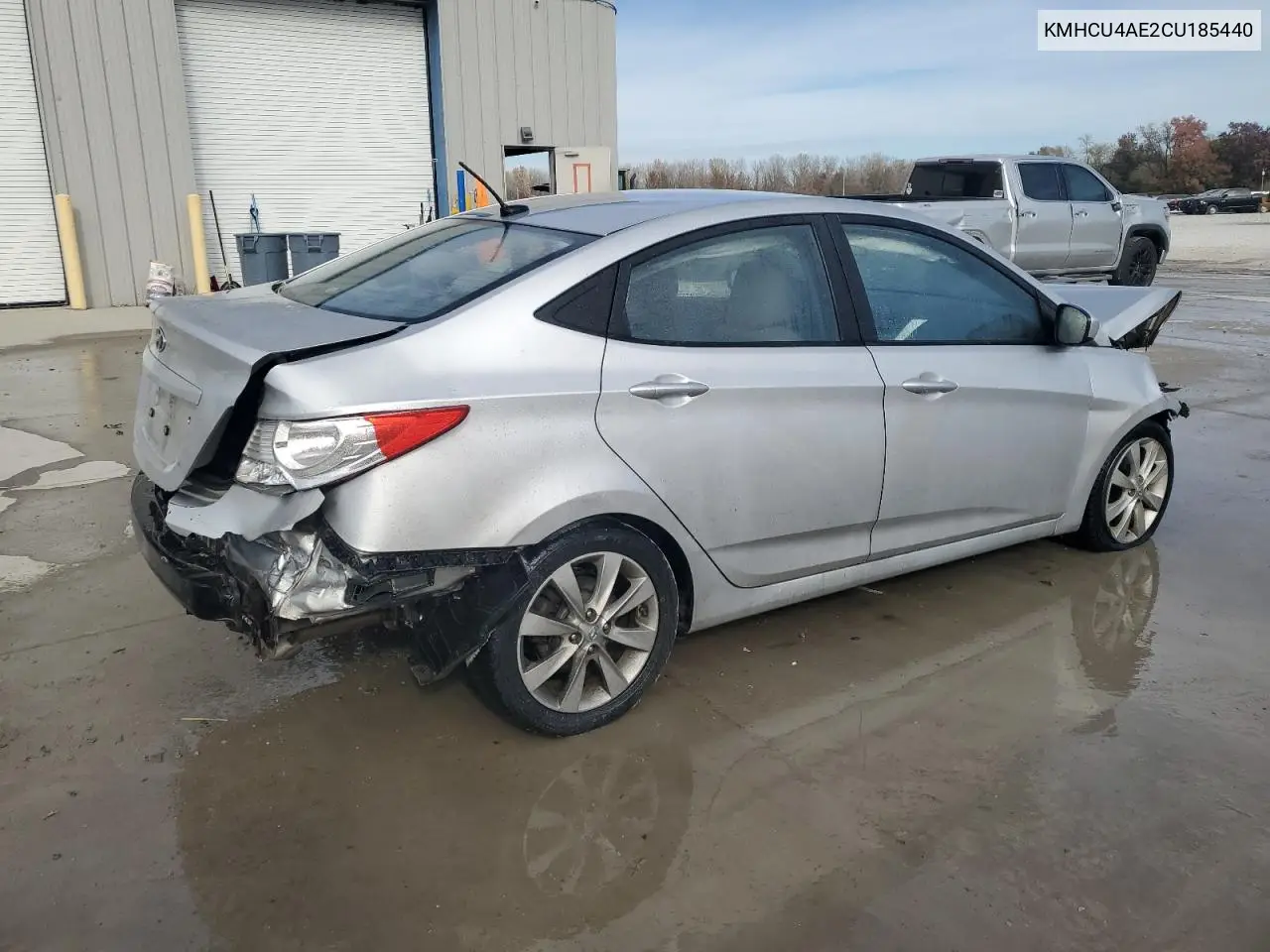 KMHCU4AE2CU185440 2012 Hyundai Accent Gls