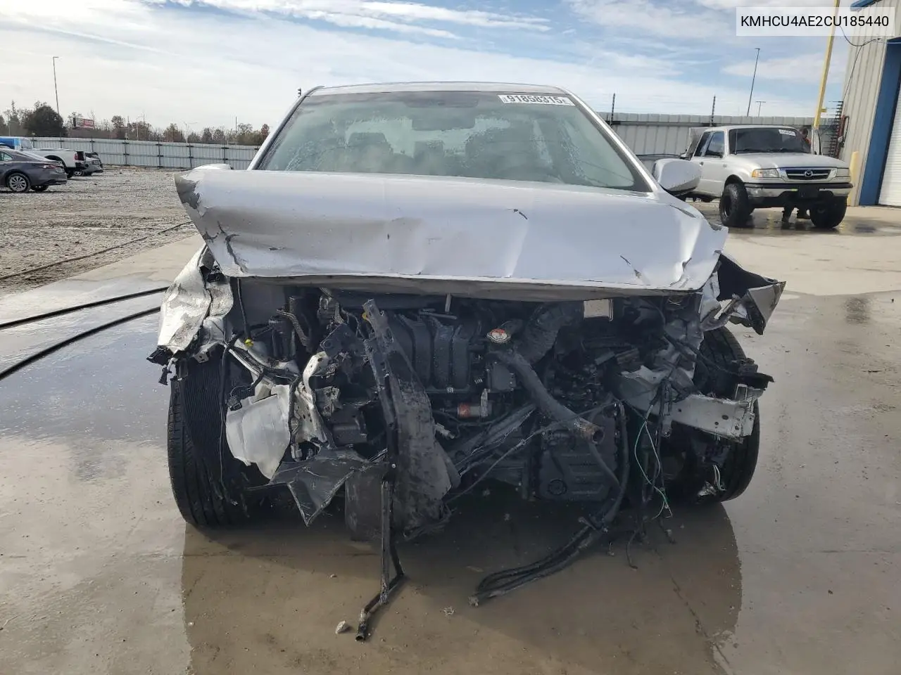 KMHCU4AE2CU185440 2012 Hyundai Accent Gls