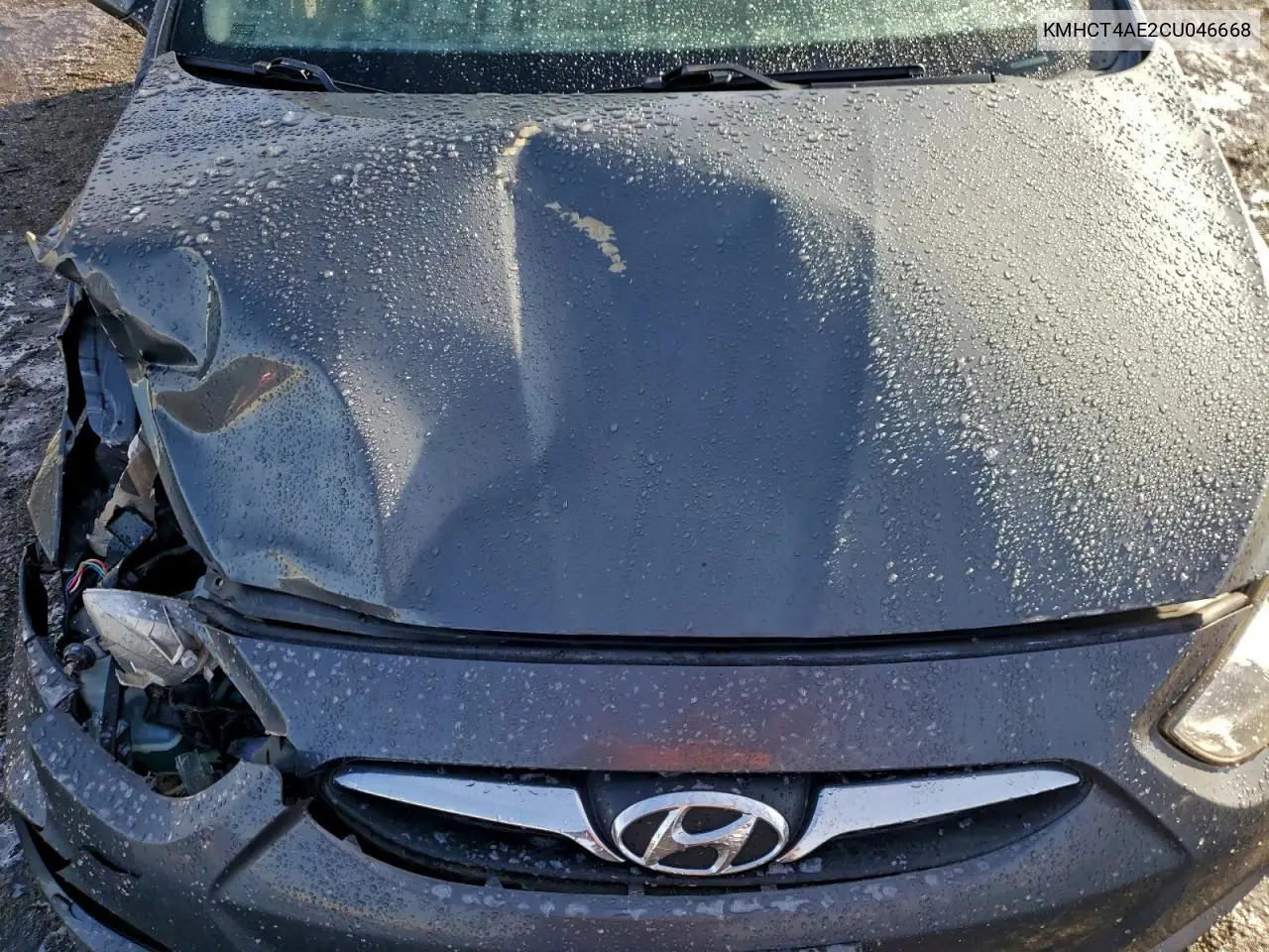 KMHCT4AE2CU046668 2012 Hyundai Accent Gls