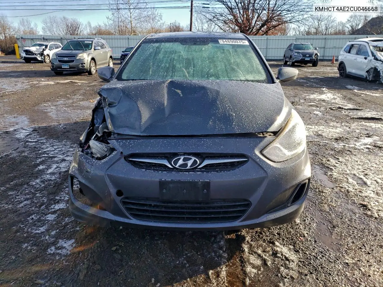 KMHCT4AE2CU046668 2012 Hyundai Accent Gls