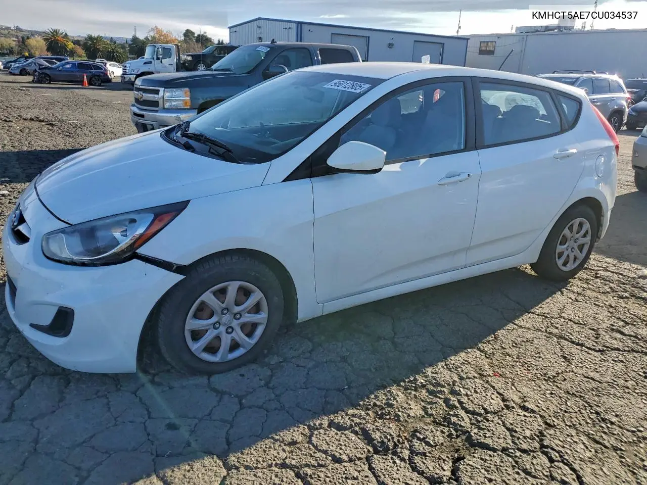 KMHCT5AE7CU034537 2012 Hyundai Accent Gls