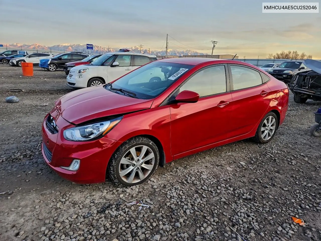 KMHCU4AE5CU252046 2012 Hyundai Accent Gls