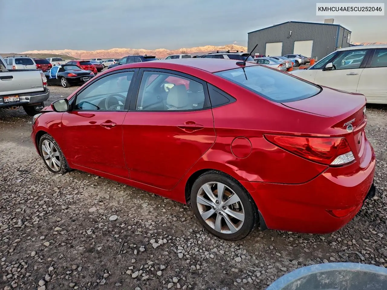 KMHCU4AE5CU252046 2012 Hyundai Accent Gls