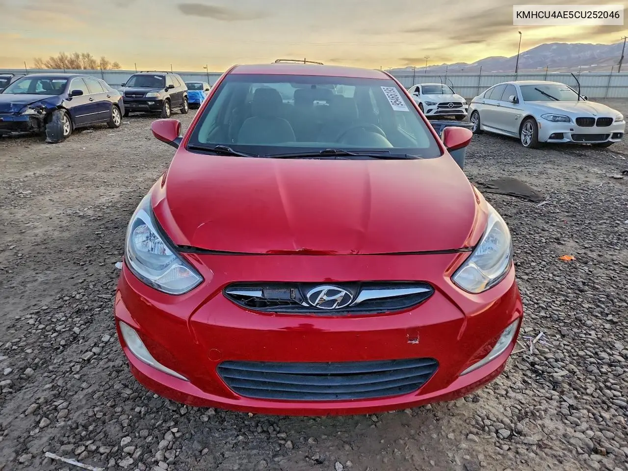 KMHCU4AE5CU252046 2012 Hyundai Accent Gls