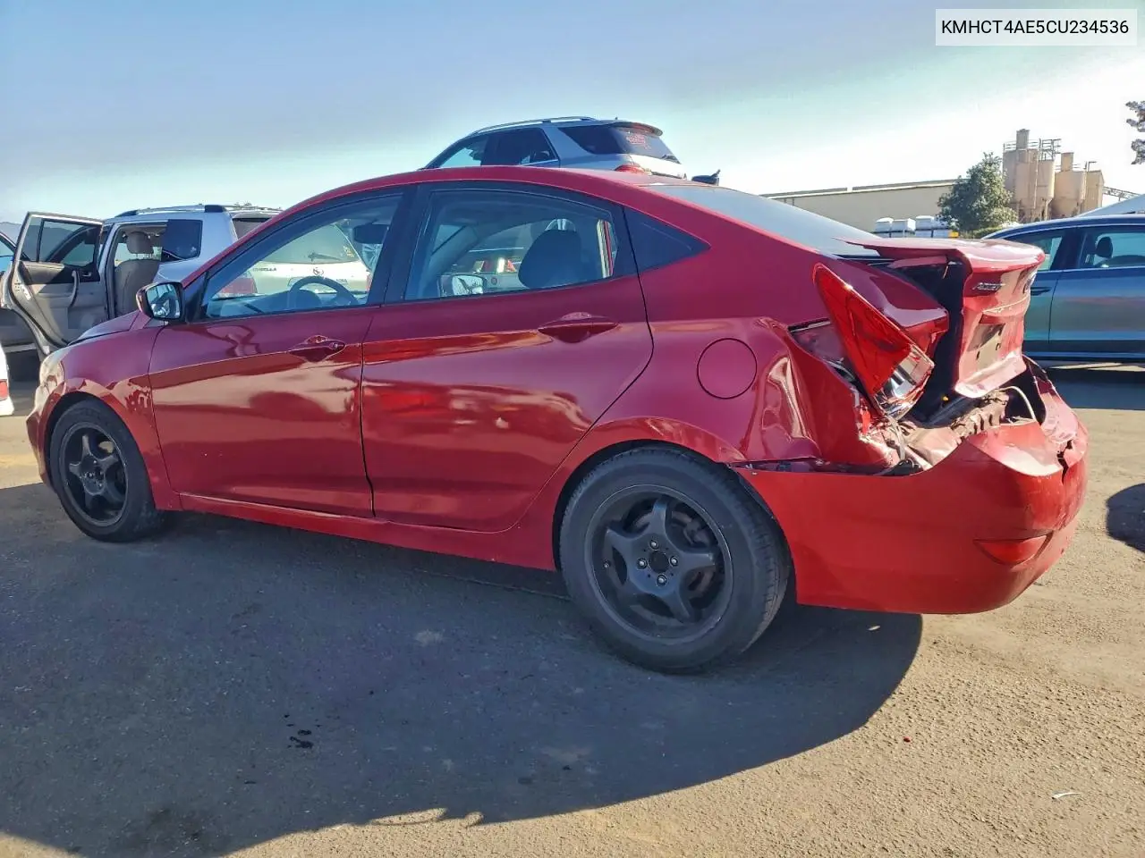 KMHCT4AE5CU234536 2012 Hyundai Accent Gls