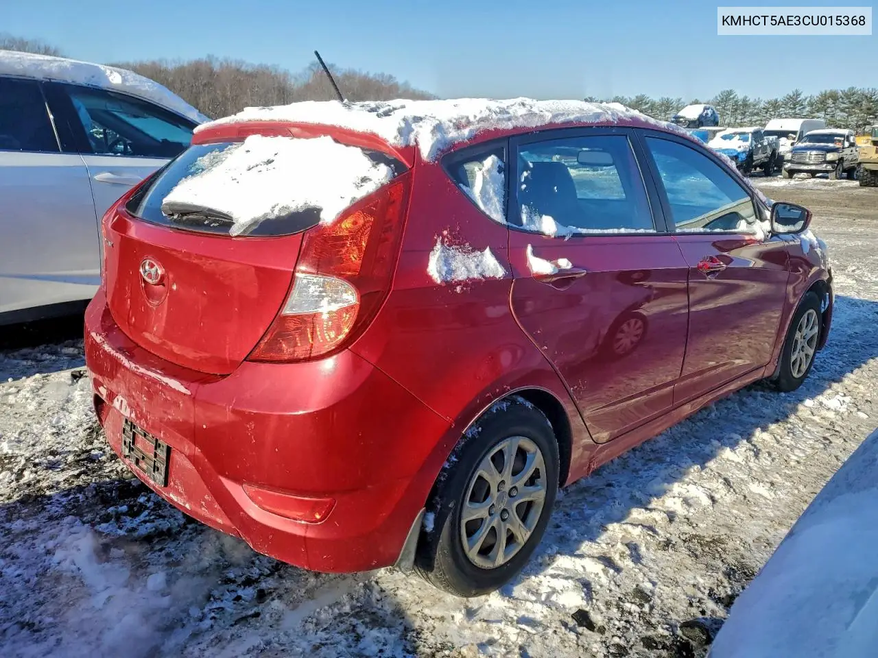 KMHCT5AE3CU015368 2012 Hyundai Accent Gls