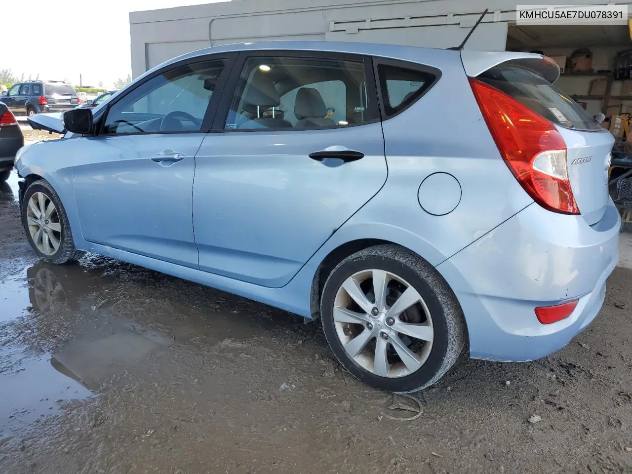 KMHCU5AE7DU078391 2013 Hyundai Accent Gls