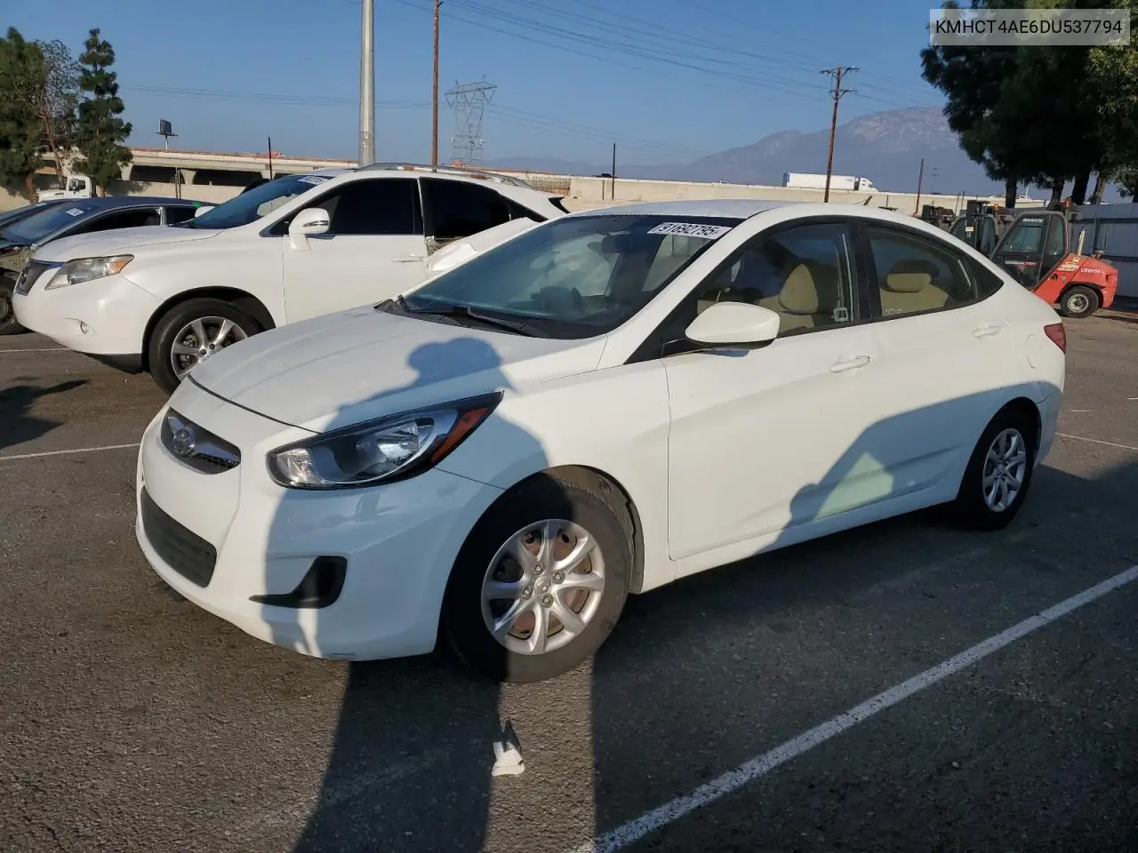 KMHCT4AE6DU537794 2013 Hyundai Accent Gls