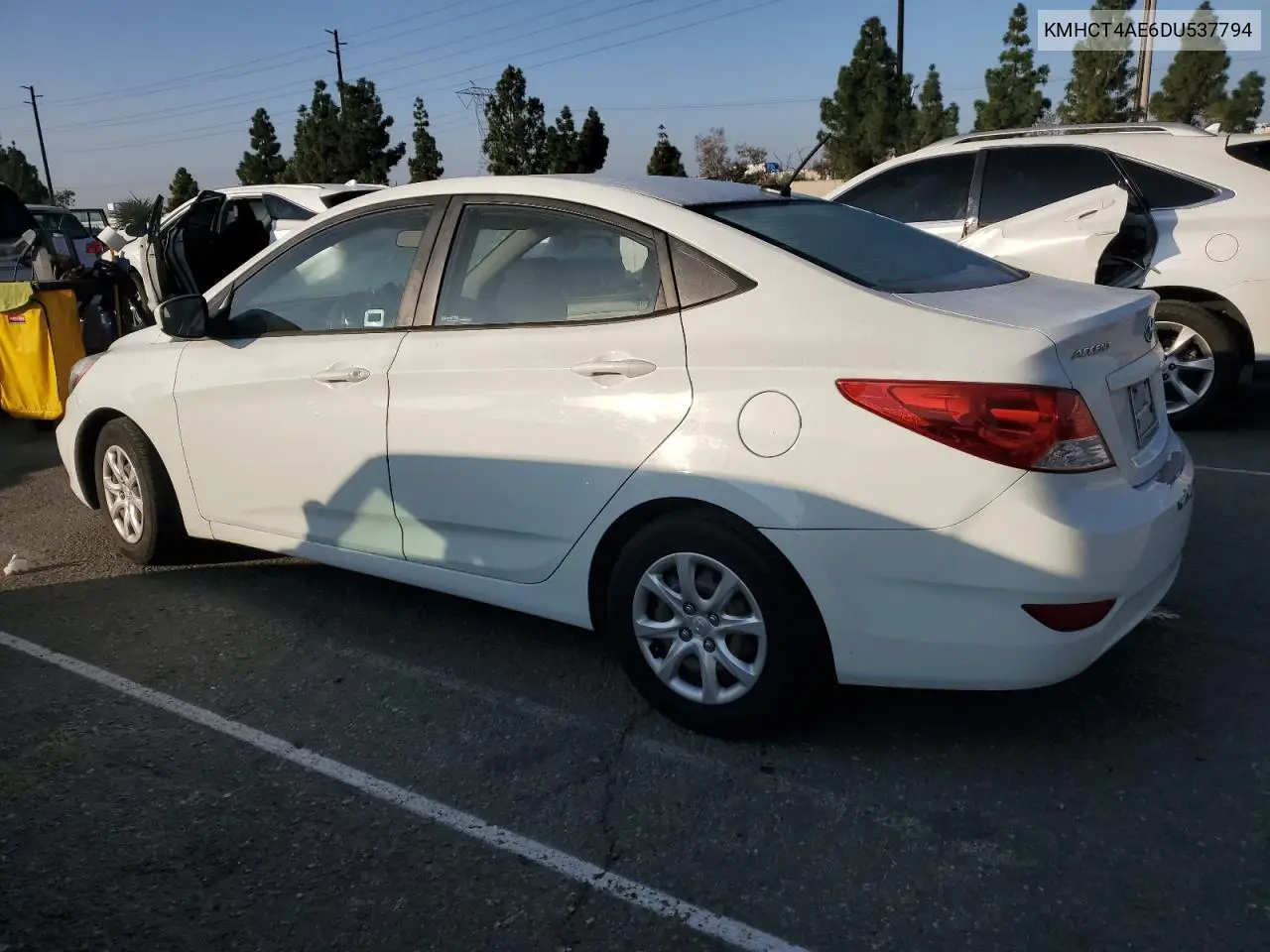 KMHCT4AE6DU537794 2013 Hyundai Accent Gls