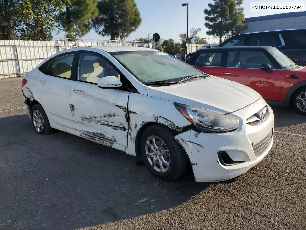 KMHCT4AE6DU537794 2013 Hyundai Accent Gls
