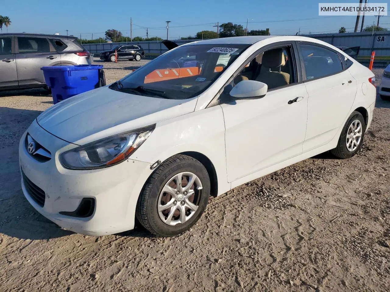 KMHCT4AE1DU534172 2013 Hyundai Accent Gls