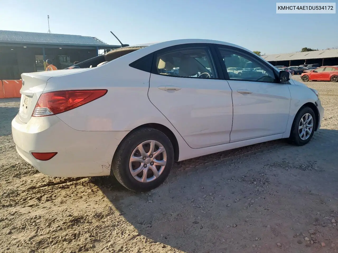 KMHCT4AE1DU534172 2013 Hyundai Accent Gls