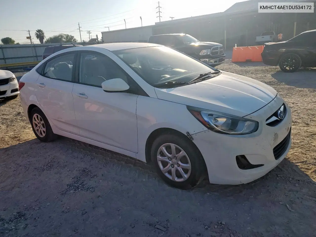 KMHCT4AE1DU534172 2013 Hyundai Accent Gls