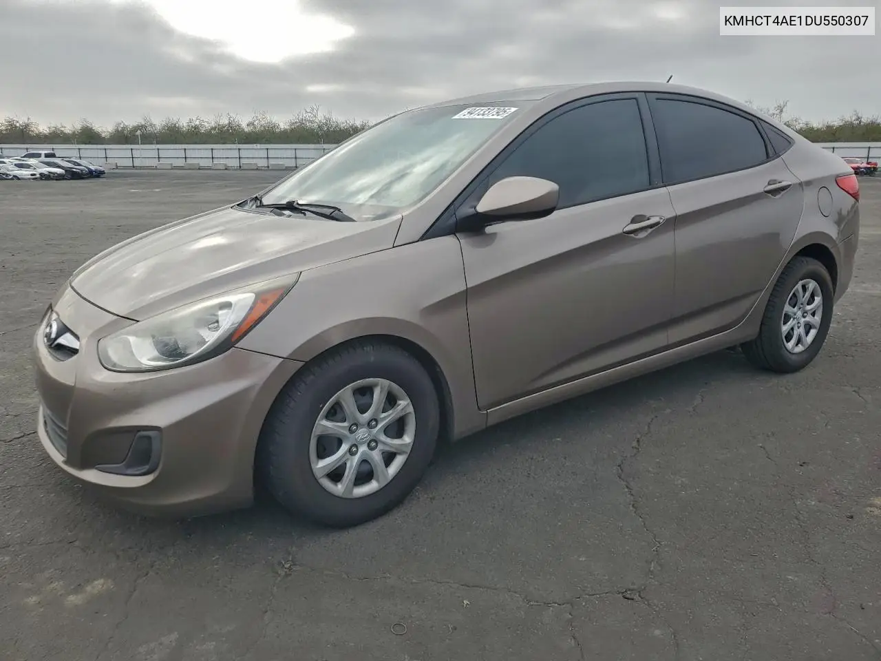 KMHCT4AE1DU550307 2013 Hyundai Accent Gls