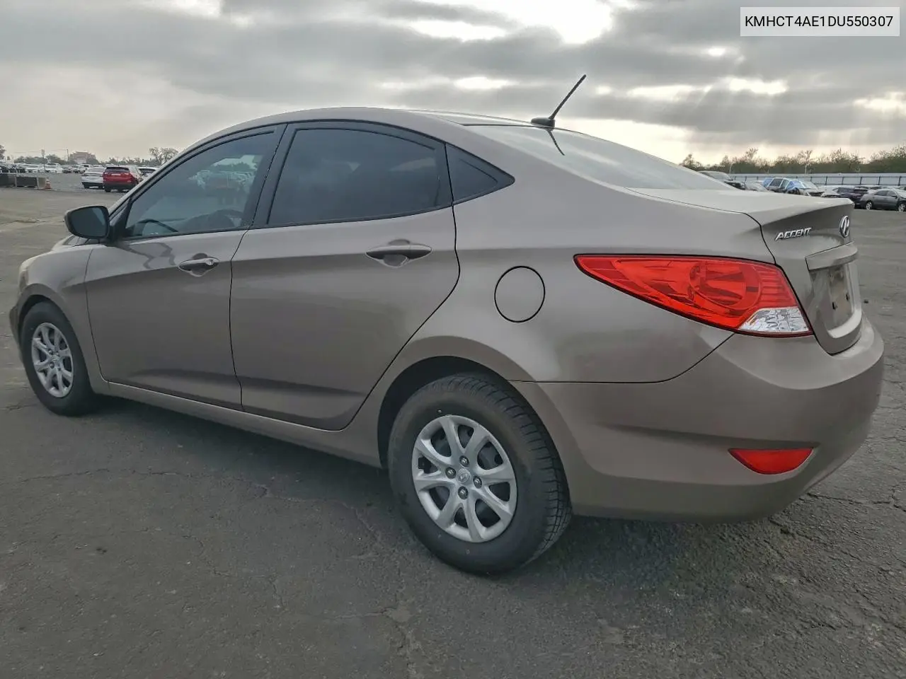 KMHCT4AE1DU550307 2013 Hyundai Accent Gls