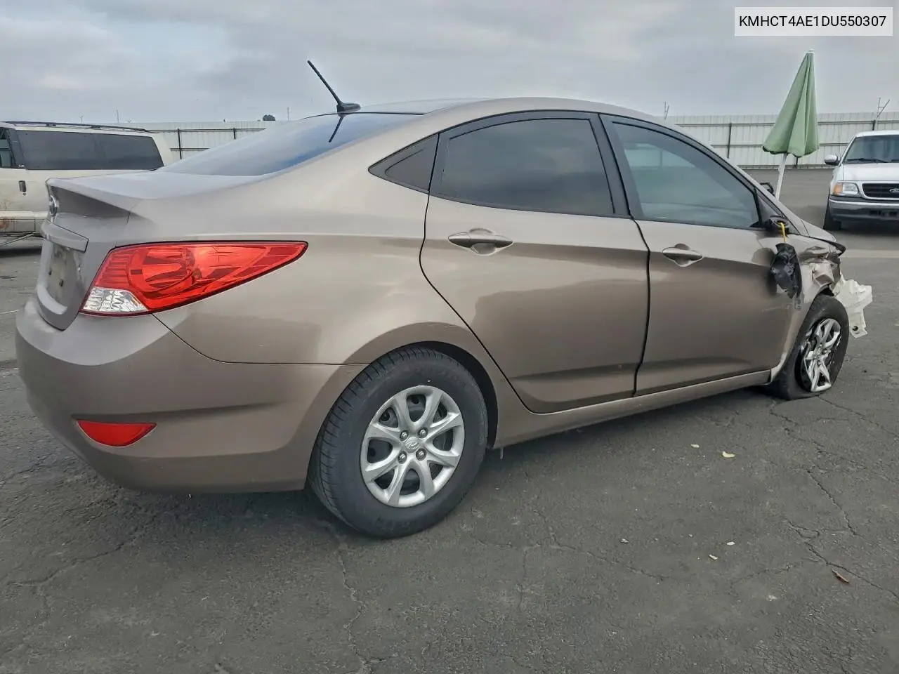 KMHCT4AE1DU550307 2013 Hyundai Accent Gls
