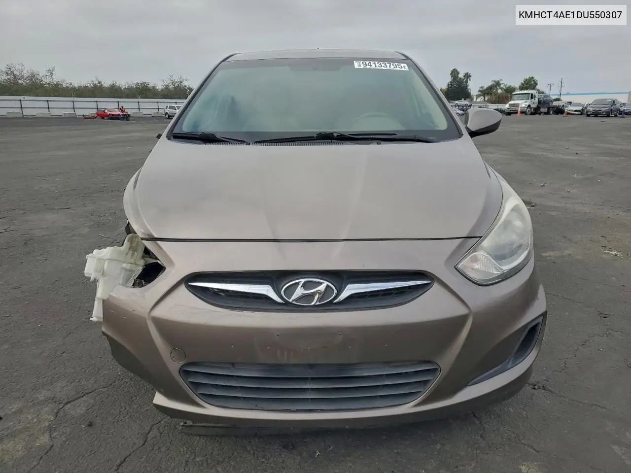 KMHCT4AE1DU550307 2013 Hyundai Accent Gls