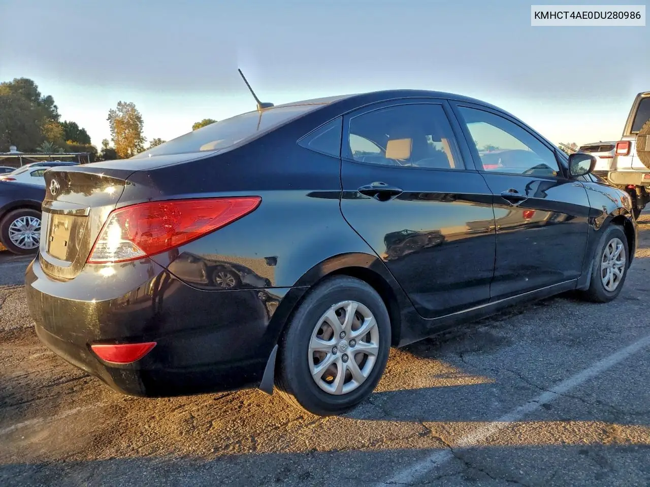 KMHCT4AE0DU280986 2013 Hyundai Accent Gls