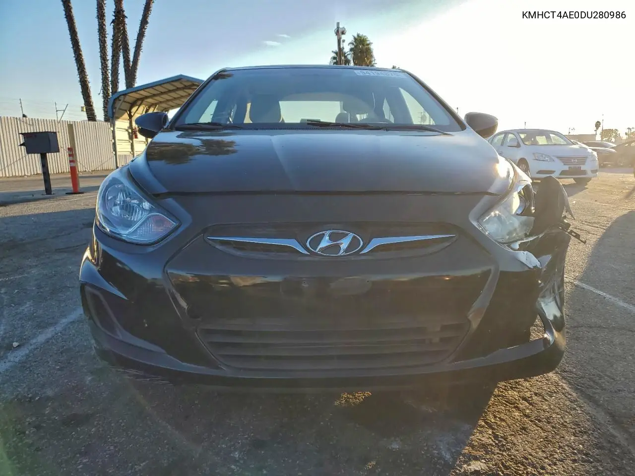 KMHCT4AE0DU280986 2013 Hyundai Accent Gls