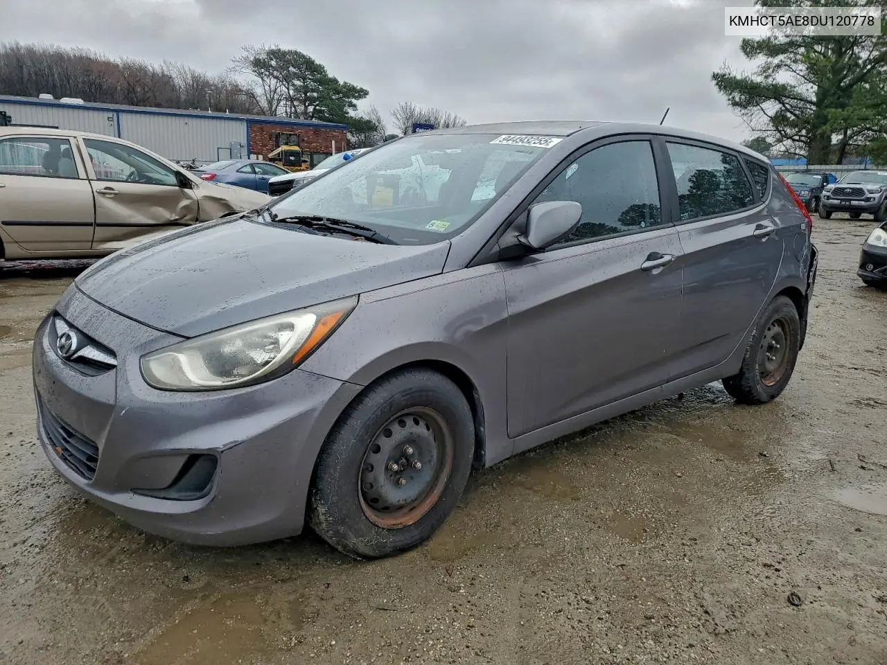 KMHCT5AE8DU120778 2013 Hyundai Accent Gls