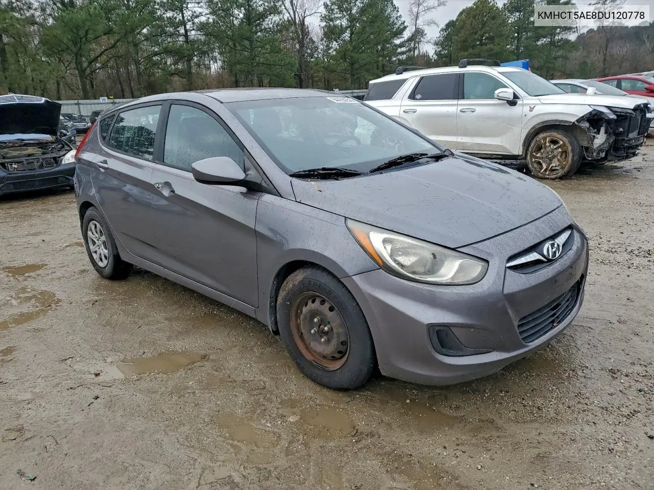 KMHCT5AE8DU120778 2013 Hyundai Accent Gls