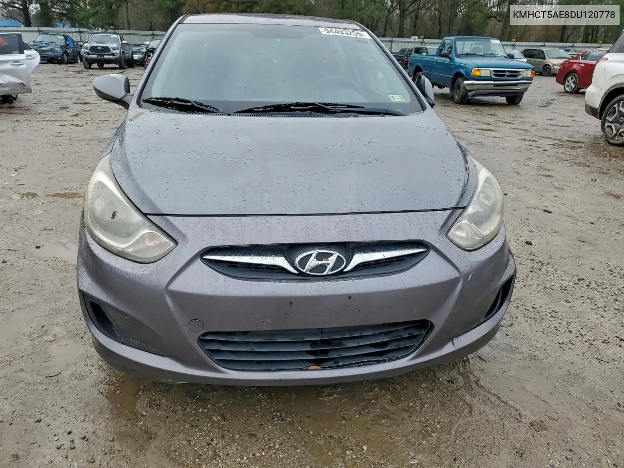 KMHCT5AE8DU120778 2013 Hyundai Accent Gls