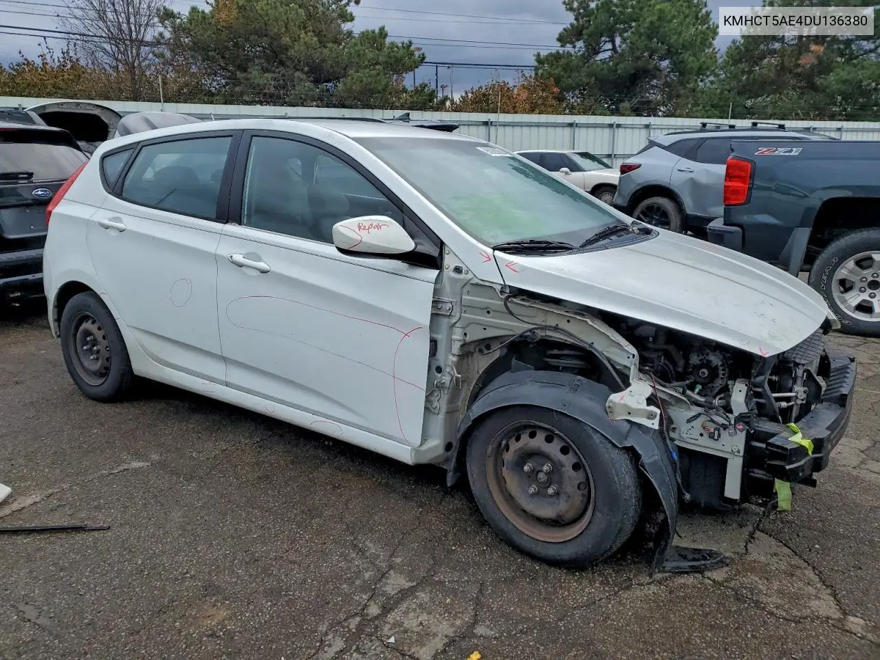 KMHCT5AE4DU136380 2013 Hyundai Accent Gls