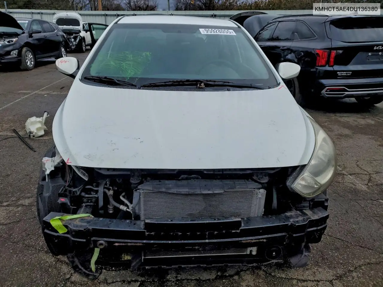 KMHCT5AE4DU136380 2013 Hyundai Accent Gls