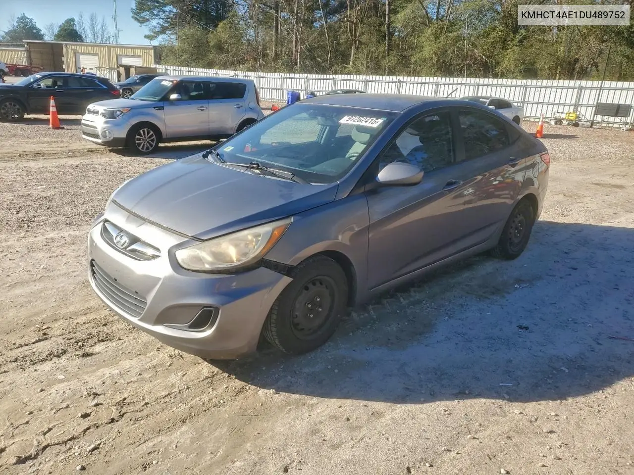 KMHCT4AE1DU489752 2013 Hyundai Accent Gls