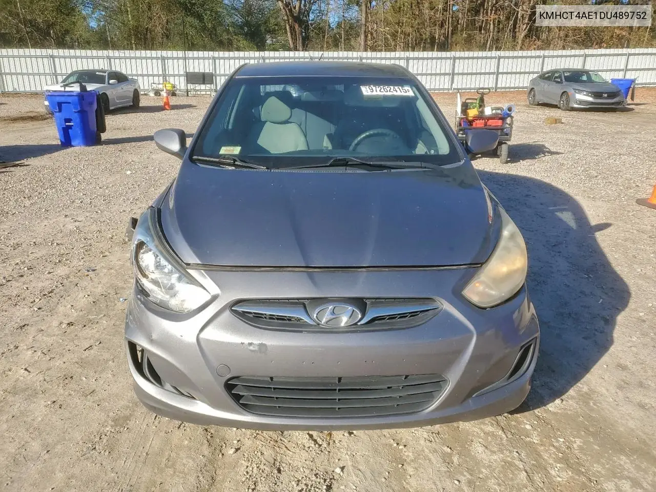 KMHCT4AE1DU489752 2013 Hyundai Accent Gls