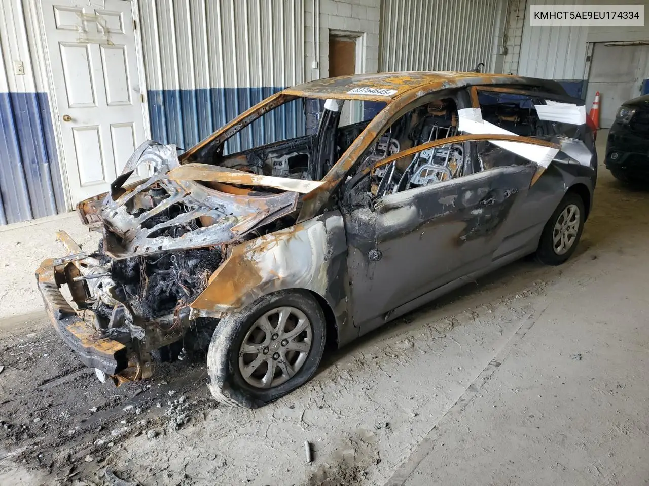 KMHCT5AE9EU174334 2014 Hyundai Accent Gls