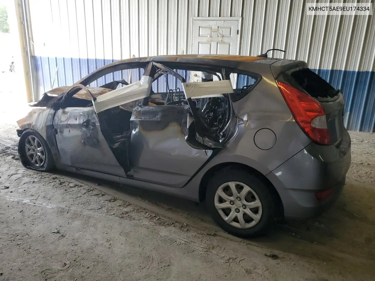KMHCT5AE9EU174334 2014 Hyundai Accent Gls